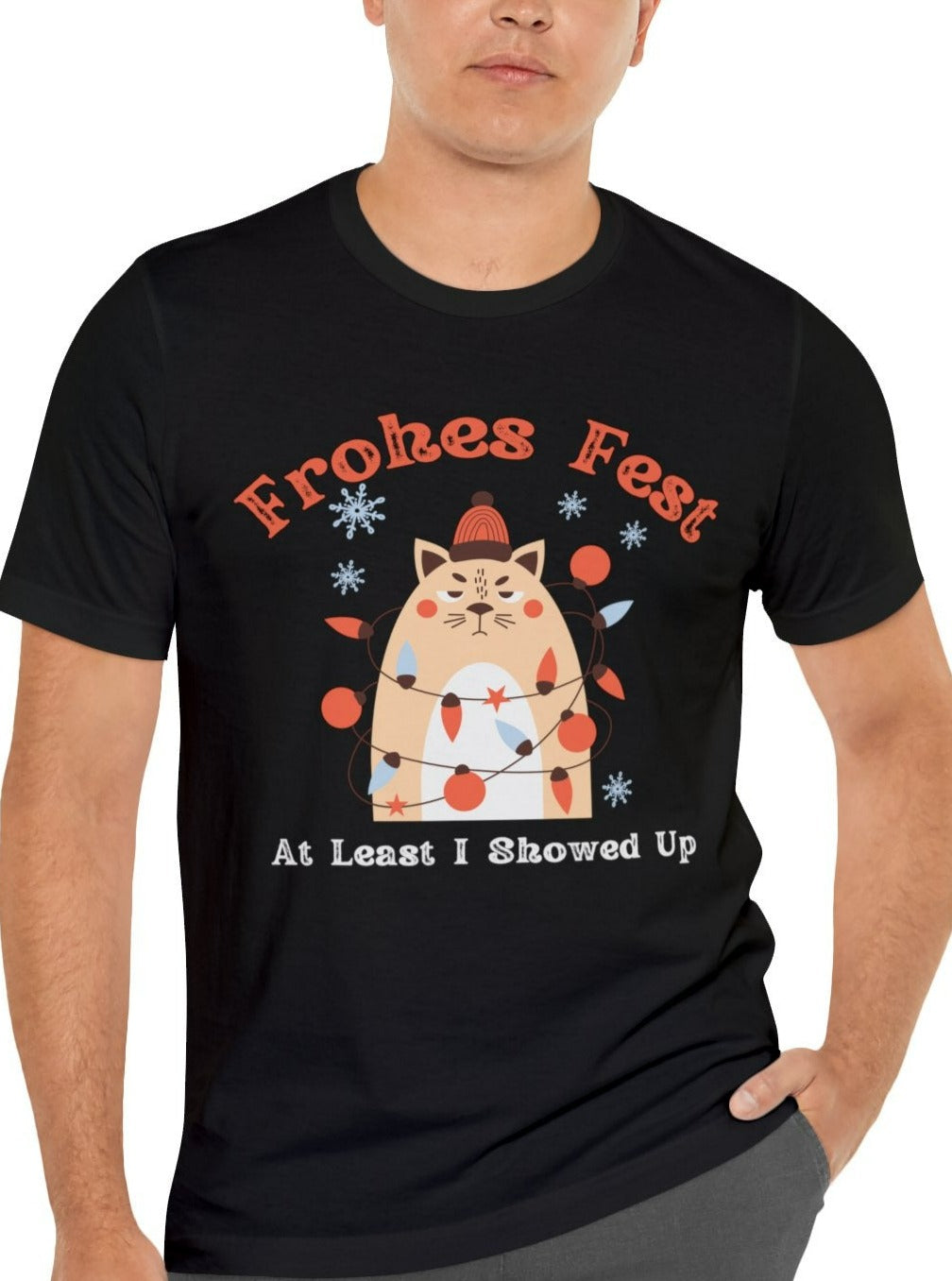 Frohes Fest - Grouchy Cat