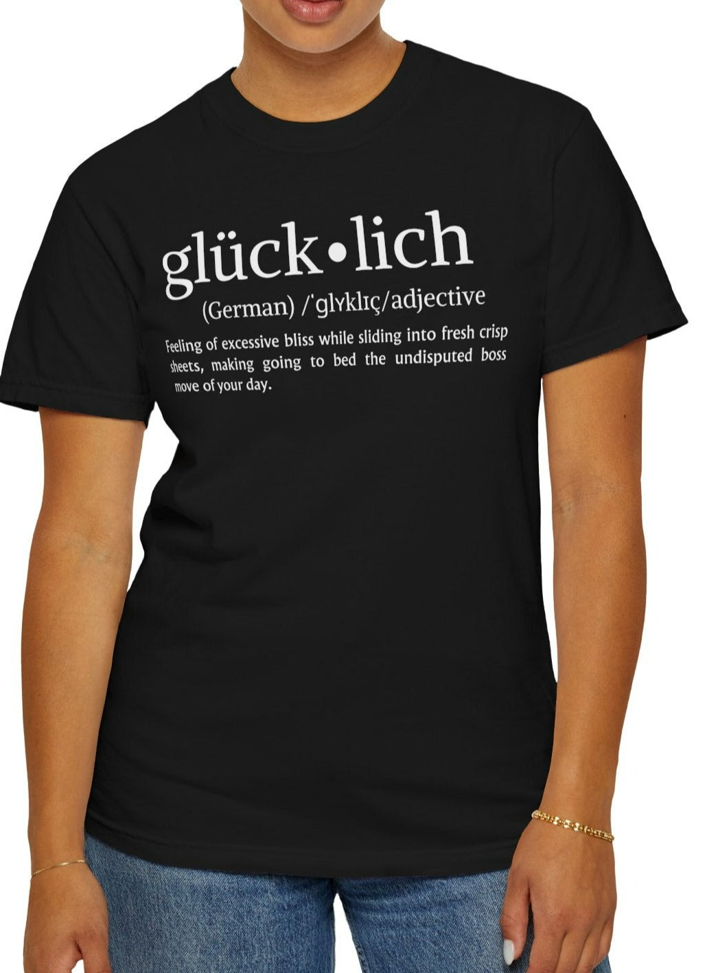 Glücklich Definition