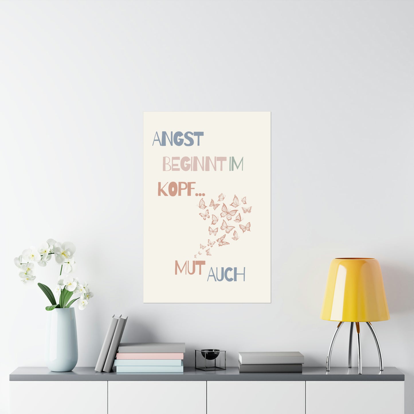 Motivations Poster Schmetterlinge