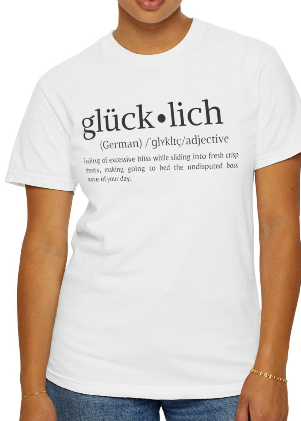 Glücklich Definition