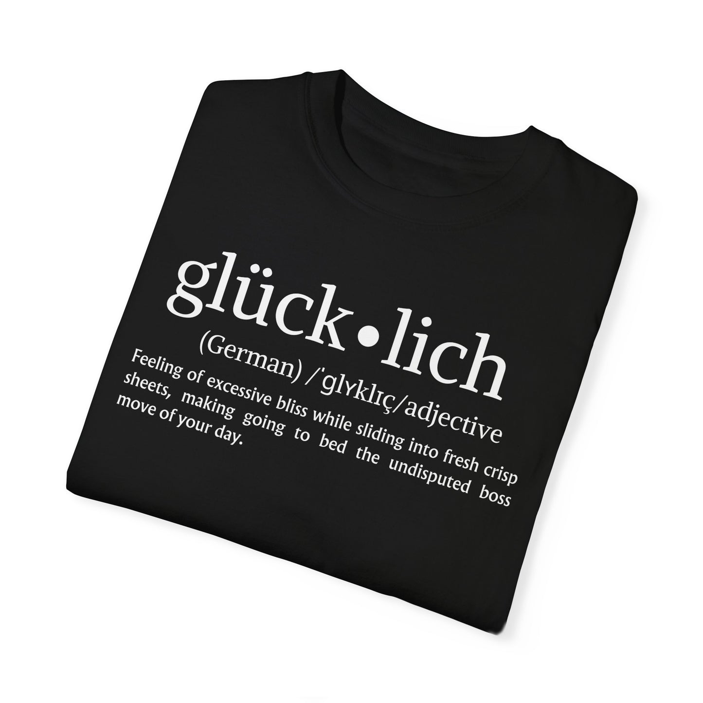 Glücklich Definition