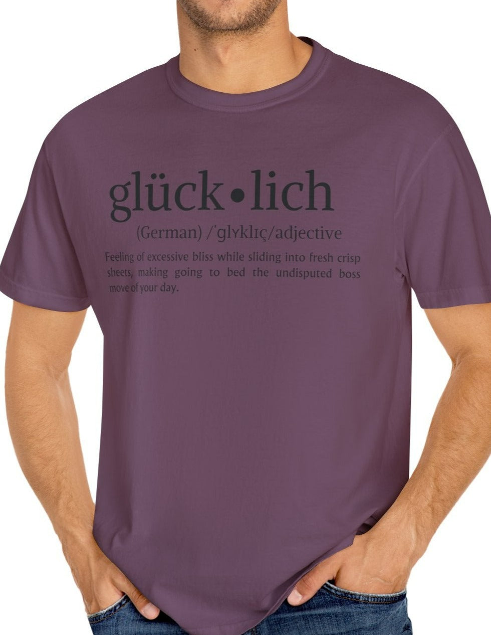 Glücklich Definition