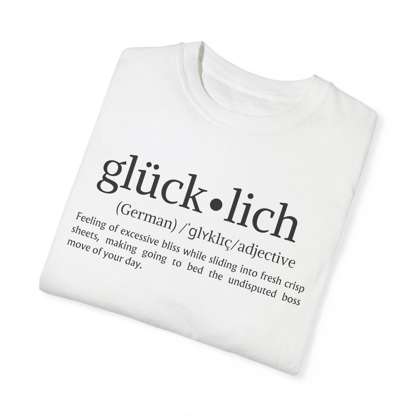 Glücklich Definition