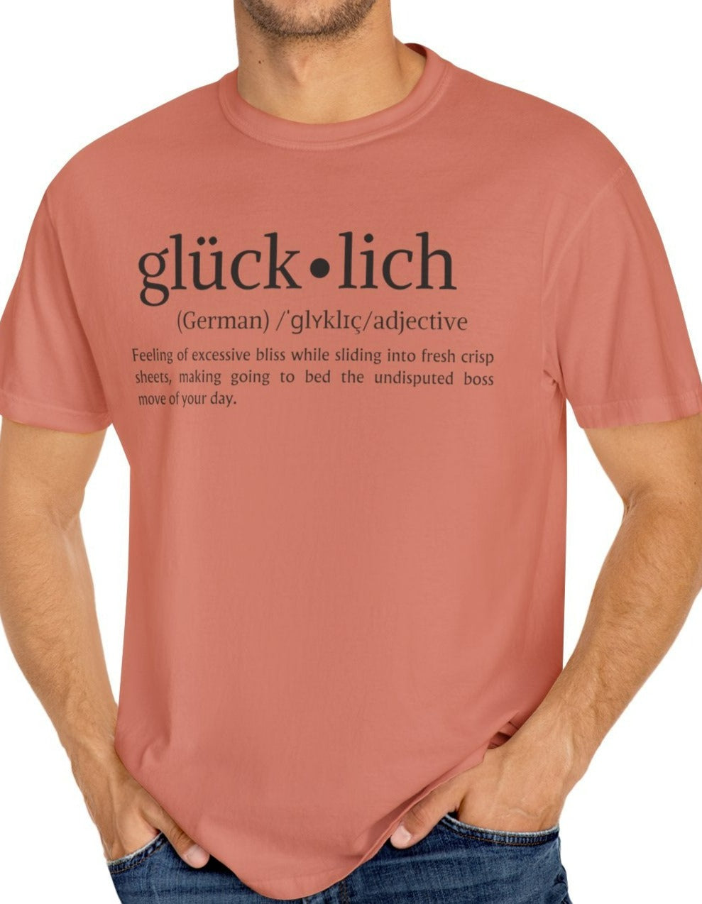 Glücklich Definition