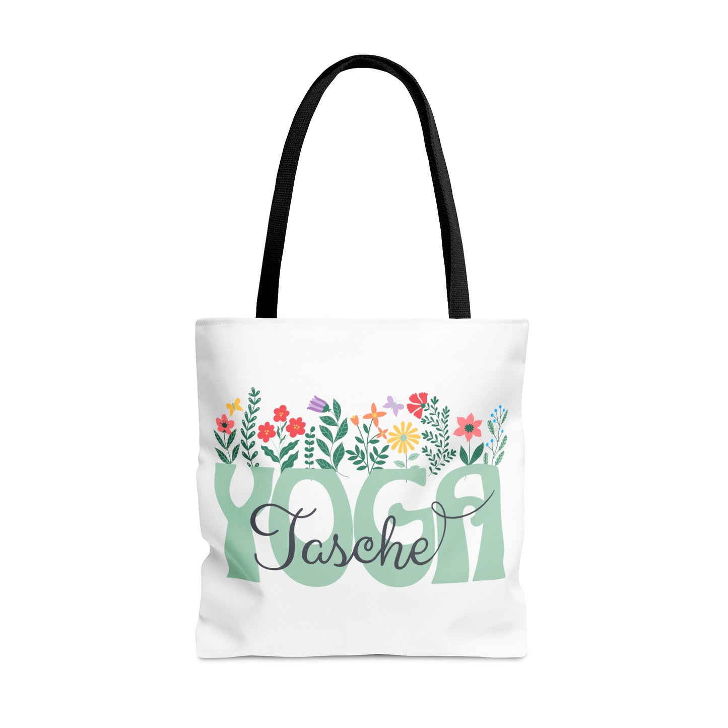 Yoga Tasche mit Blumen