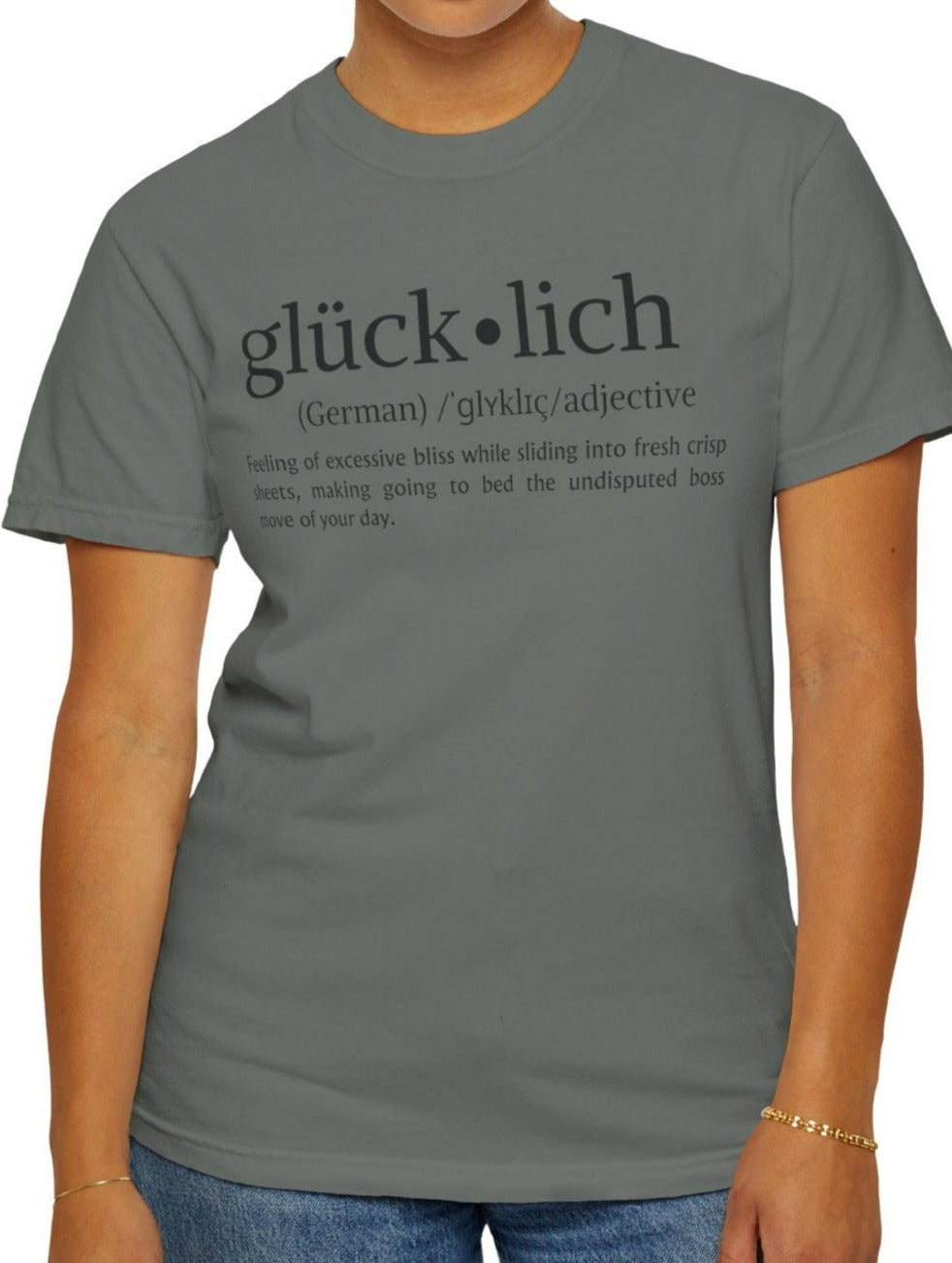 Glücklich Definition