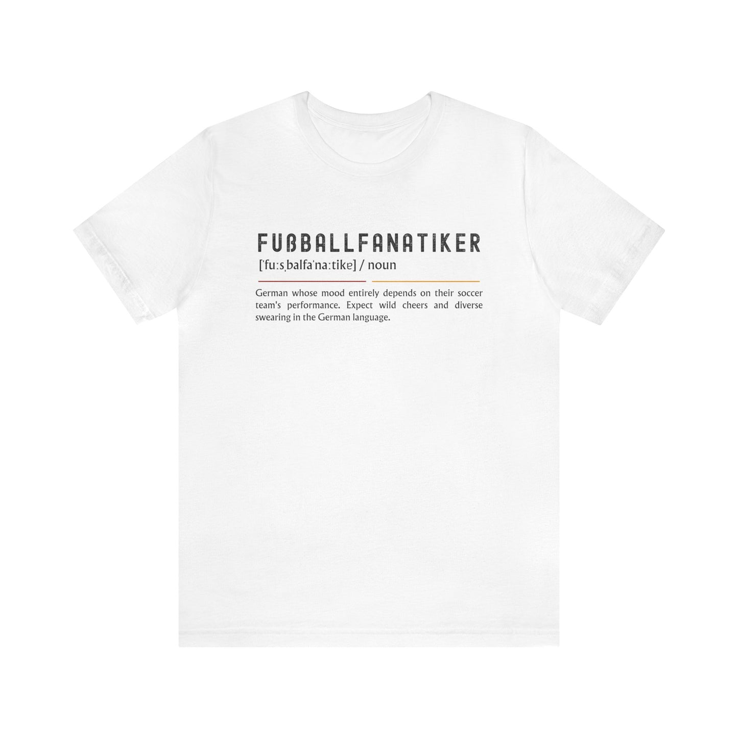 Fußballfanatiker Definition Tee