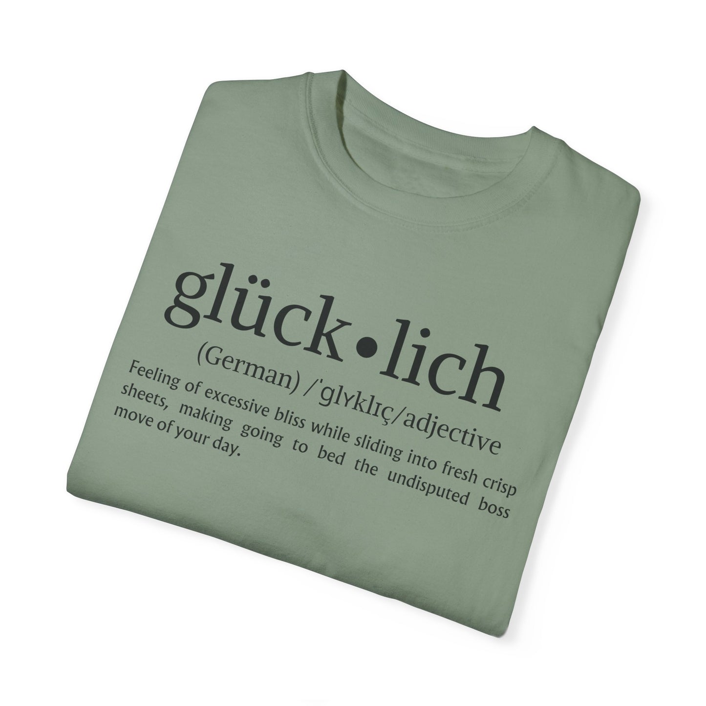 Glücklich Definition