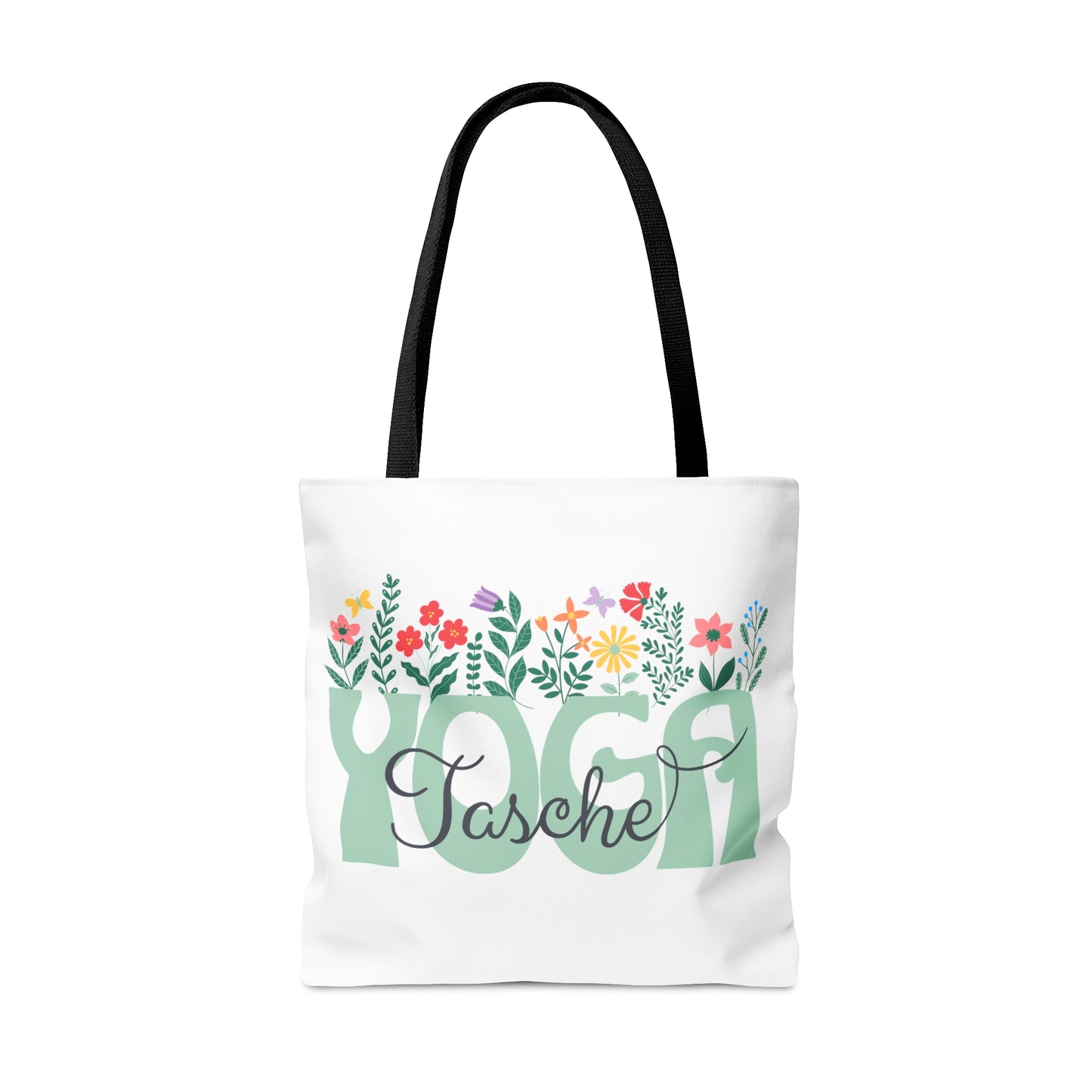 Yoga Tasche mit Blumen