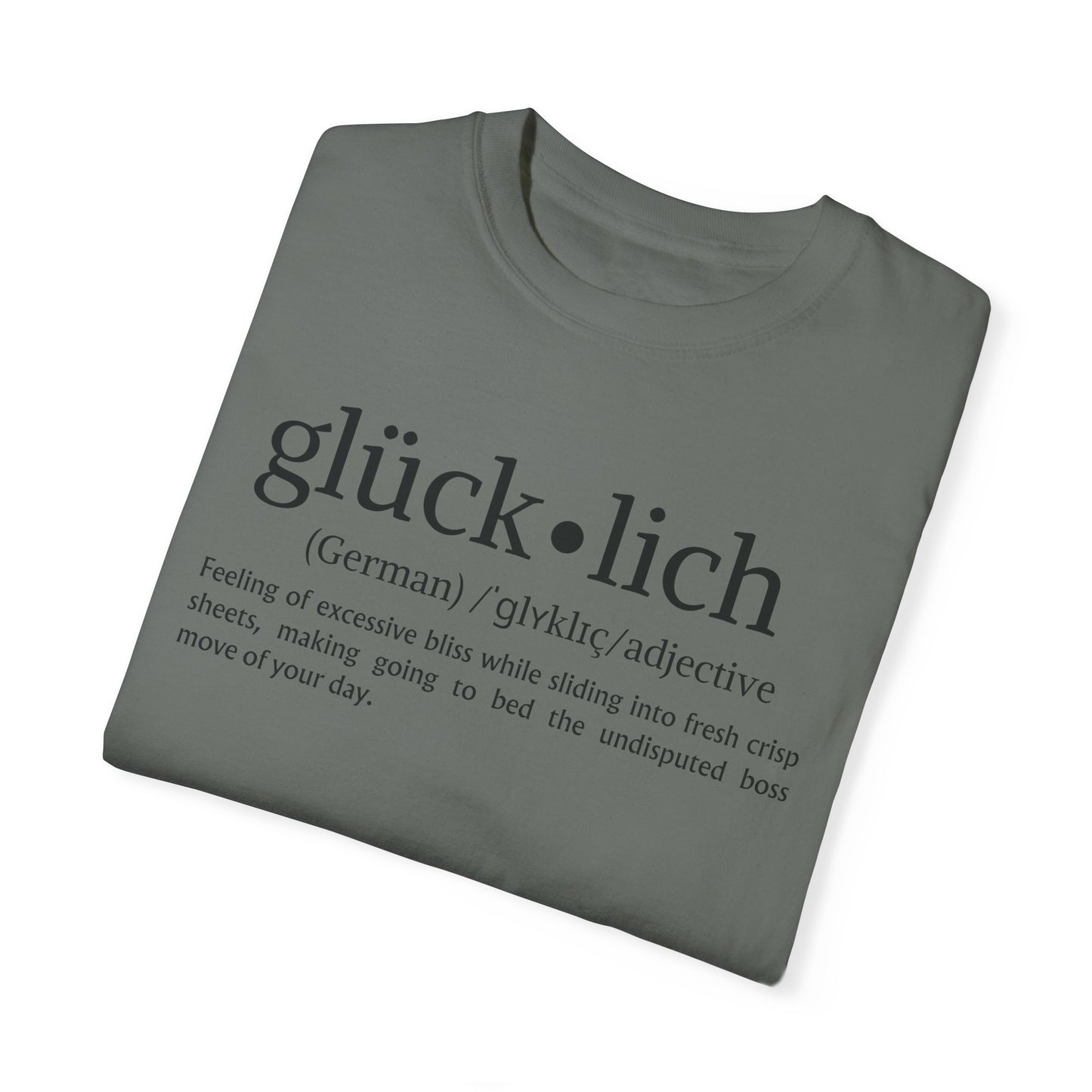 Glücklich Definition