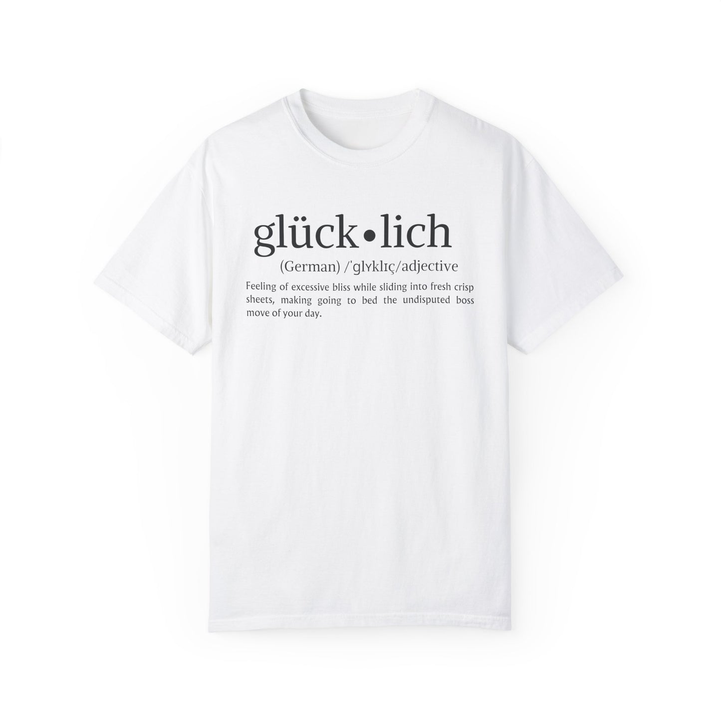 Glücklich Definition