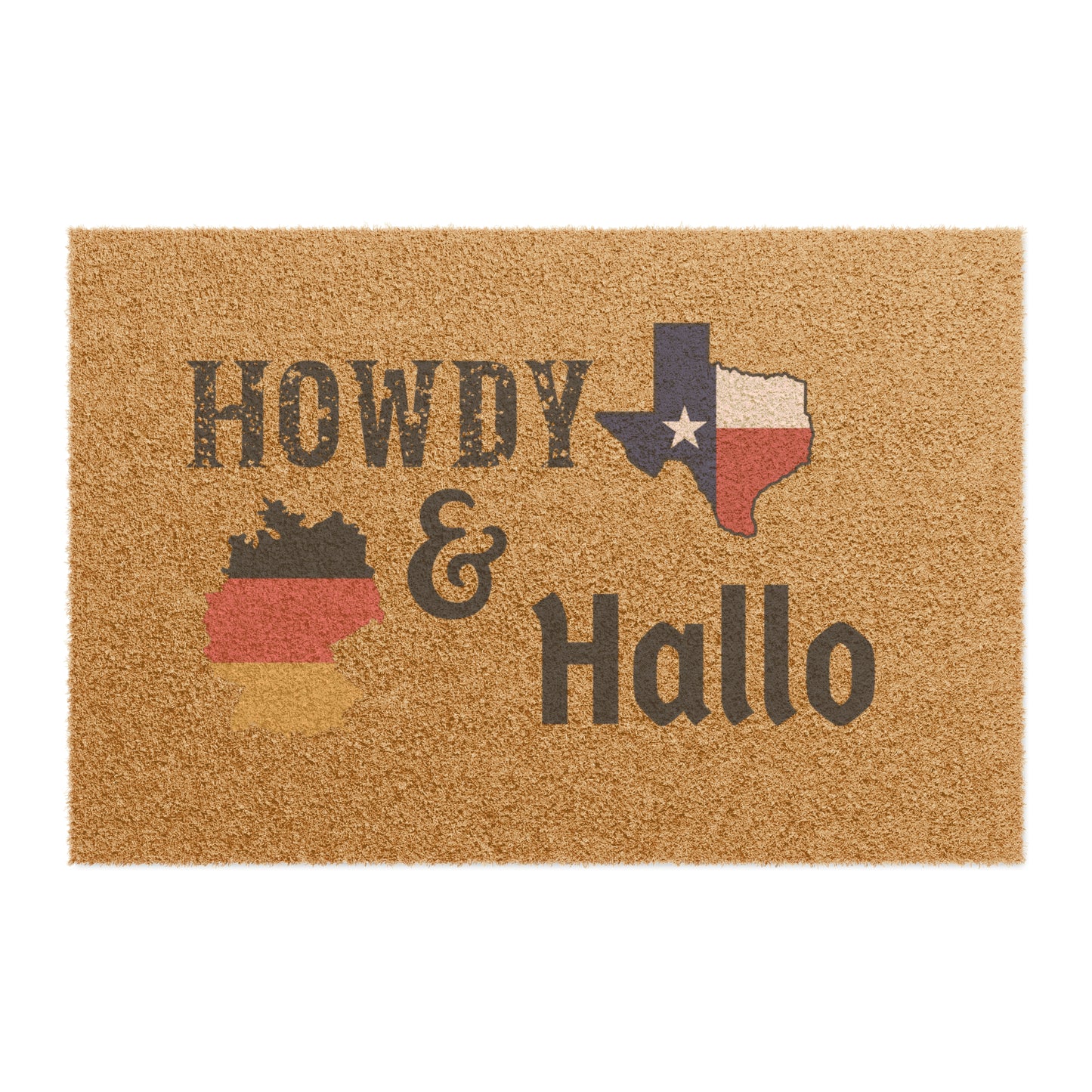 Howdy & Hallo Doormat