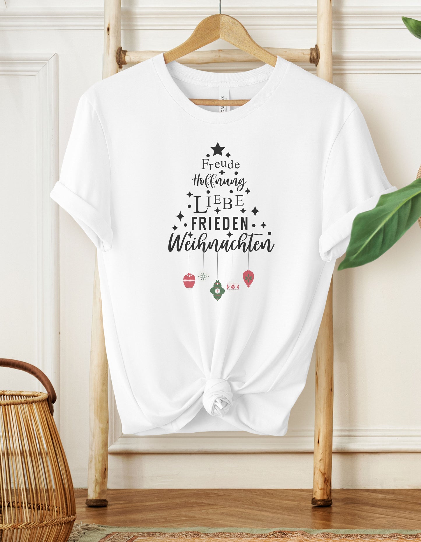 German Weihnachtsbaum Shirt