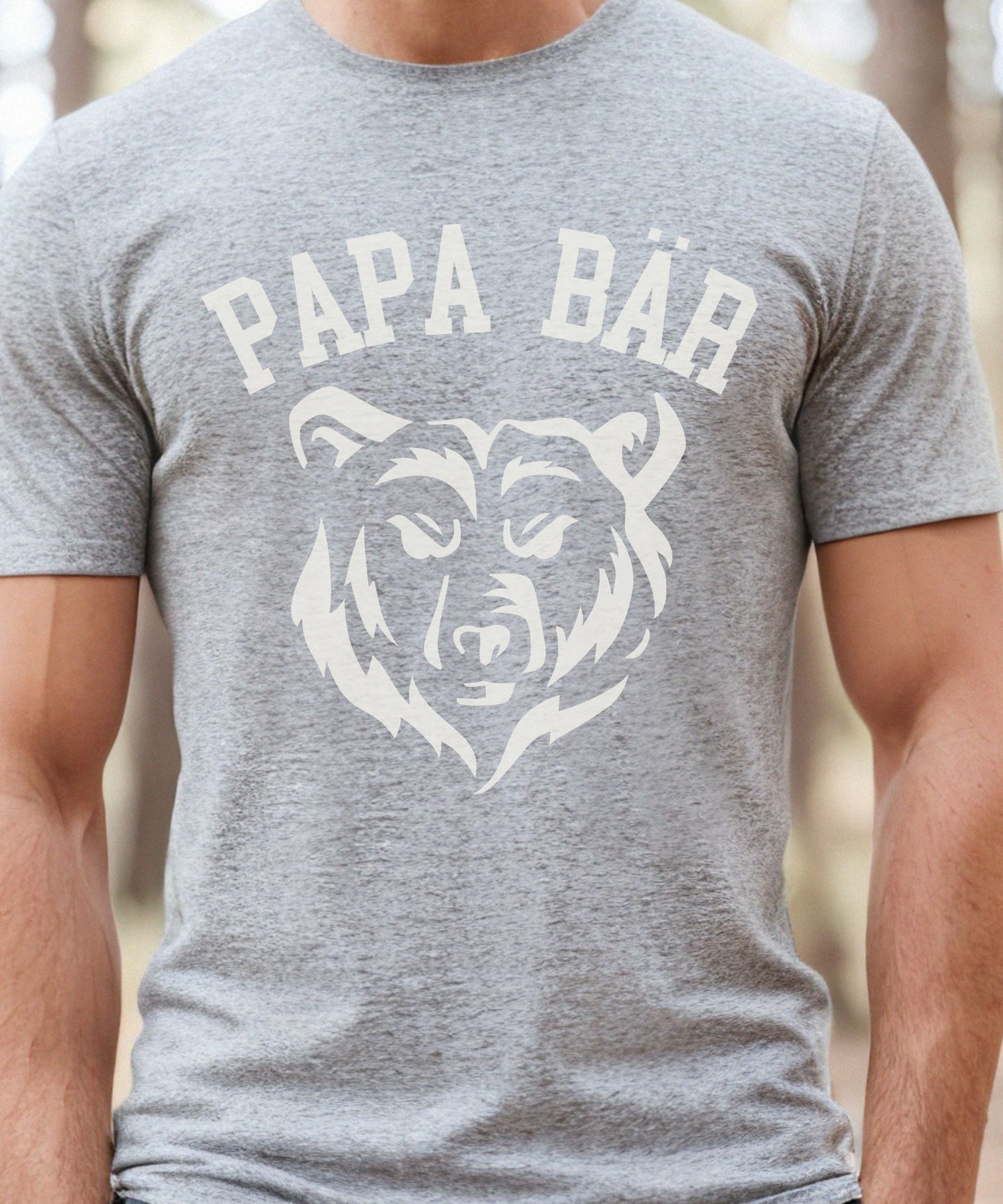 Funny & Cool Papa Bear German Shirt